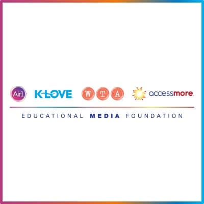 Educational Media Foundation K-LOVE & Air1 Media Networks logo