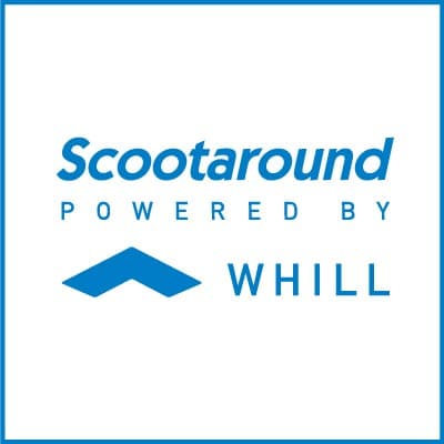 Scootaround Powered by WHILL logo