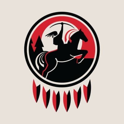 Tŝilhqotin National Government logo