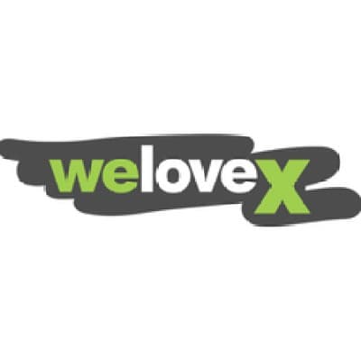 We Love X logo