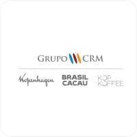 Kopenhagen e Chocolates Brasil Cacau (Grupo CRM) logo